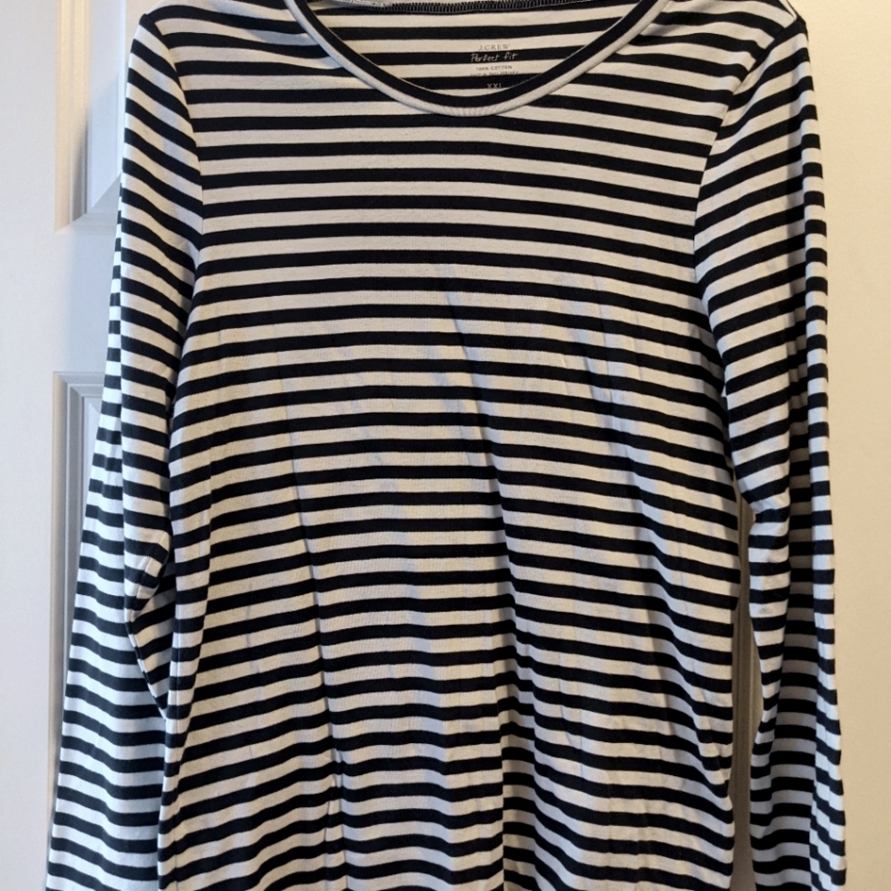 J Crew Perfect Fit long sleeved tee